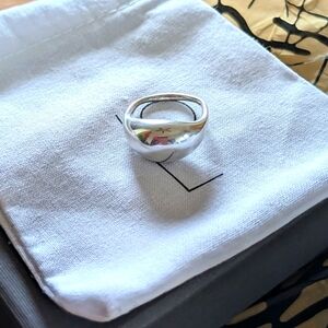 Dinosaur Designs "Set 3" sterling silver ring size 7.75